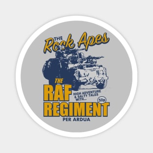 RAF Regiment Rock Apes Magnet